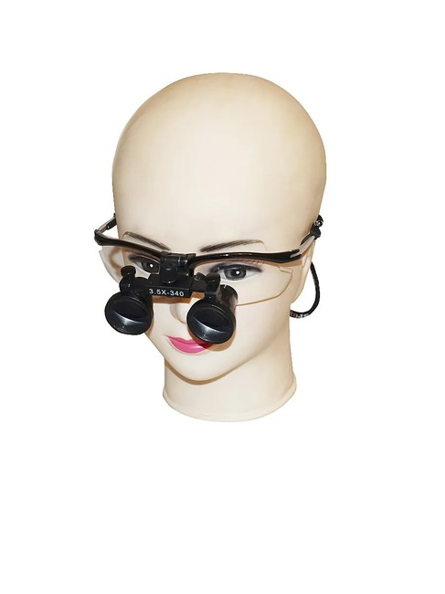 Бинокулярная лупа - очки Magnifier QC х2,5-420 (кофр)